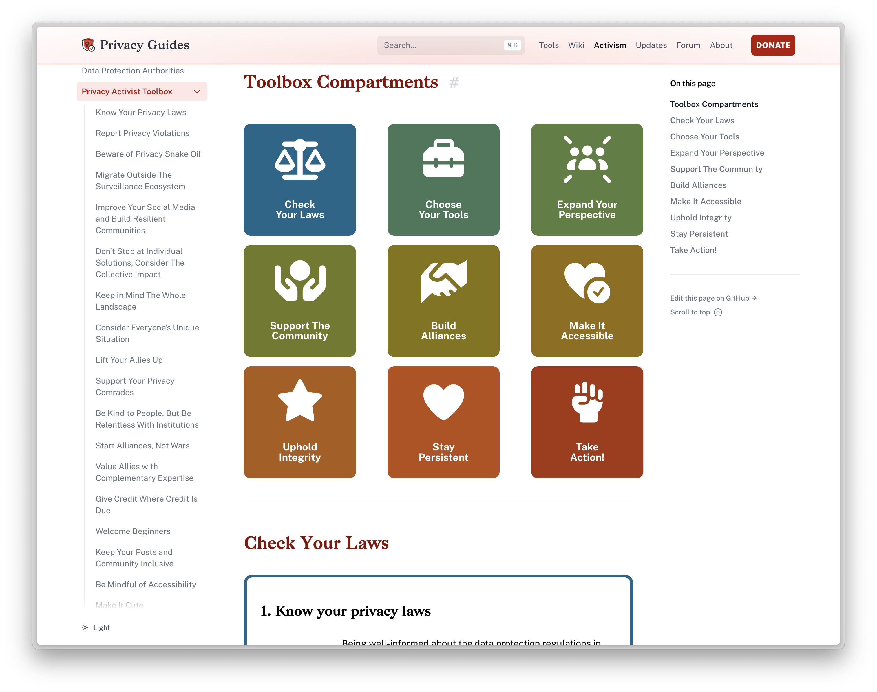 Activism Toolbox